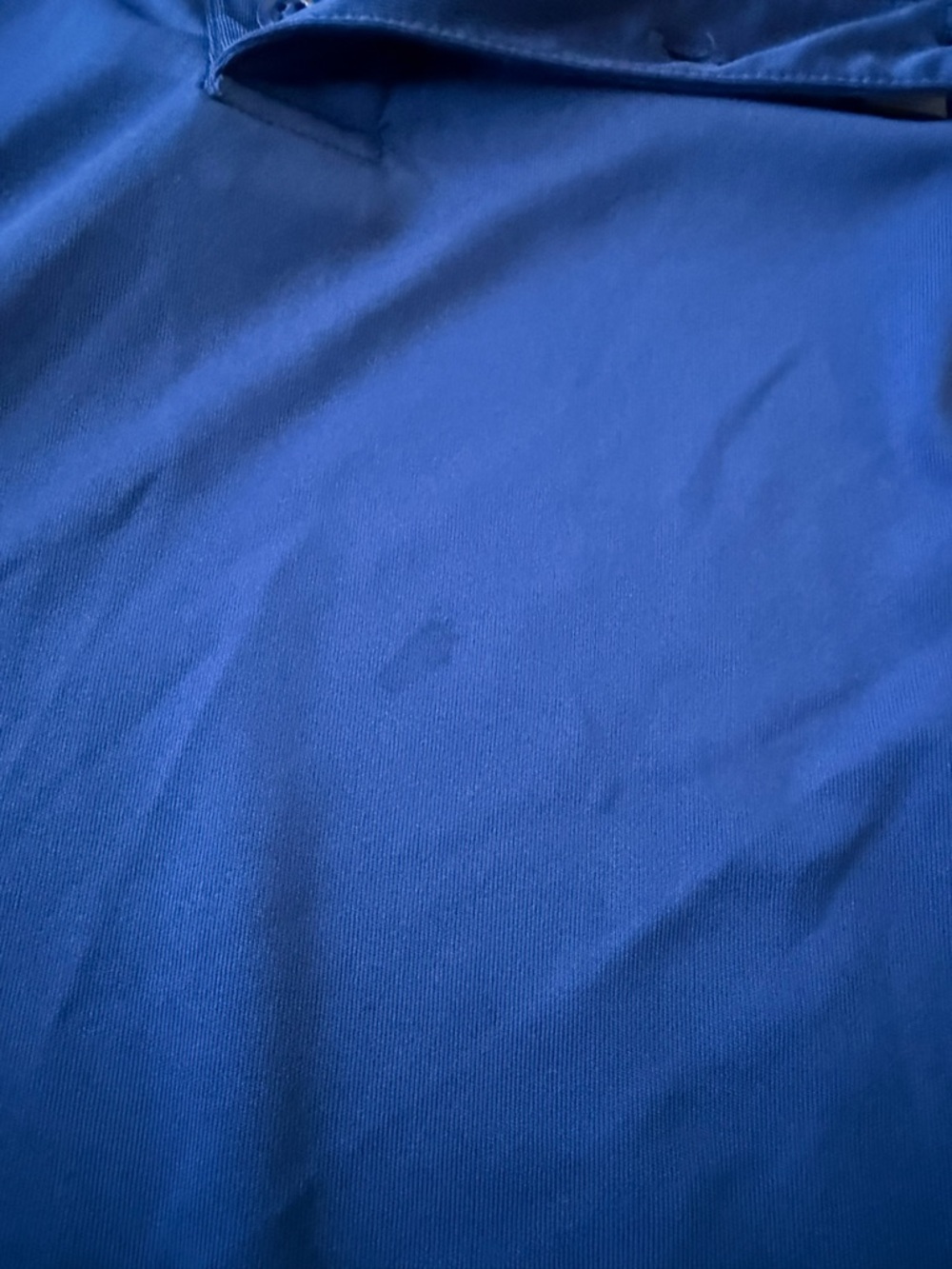 MLB Los Angeles Dodgers Blue Performance Polo with White LA Emblem - Picture 5 of 7